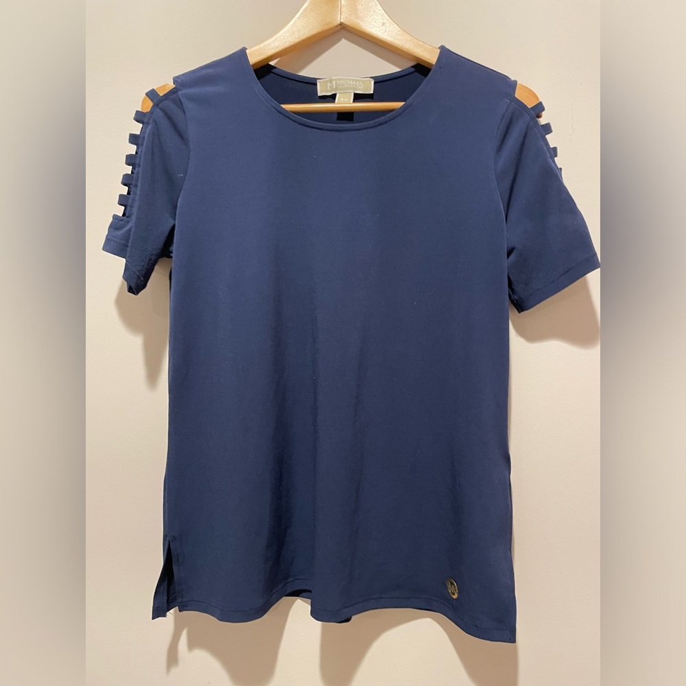 Michael Kors Top Short Sleeve Sz S